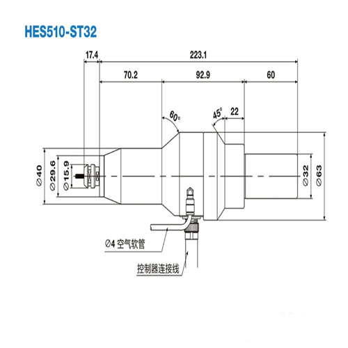 日本NAKANISHI主轴  HES510-ST32  CNC加工中心增速器